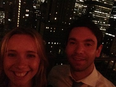 July 2014.  Back together, in New York.