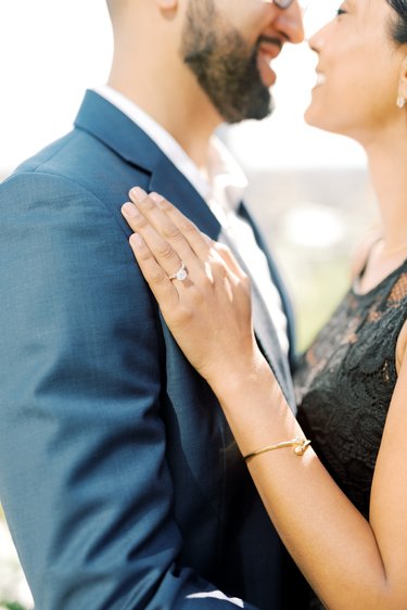 Parth proposed on October 12, 2019 at one of their favorite Philly date spots, Cira Green!